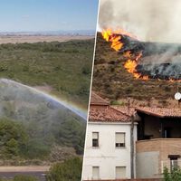 Valencia ha encontrado la forma de evitar incendios como quien riega un jardín: enormes cañones antiincendios