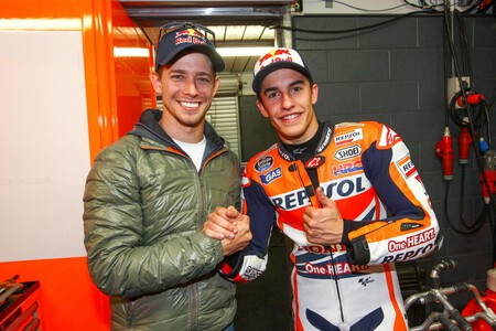 Stoner Marquez Honda Motogp