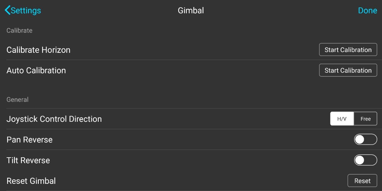 Capturas aplicación DJI GO
