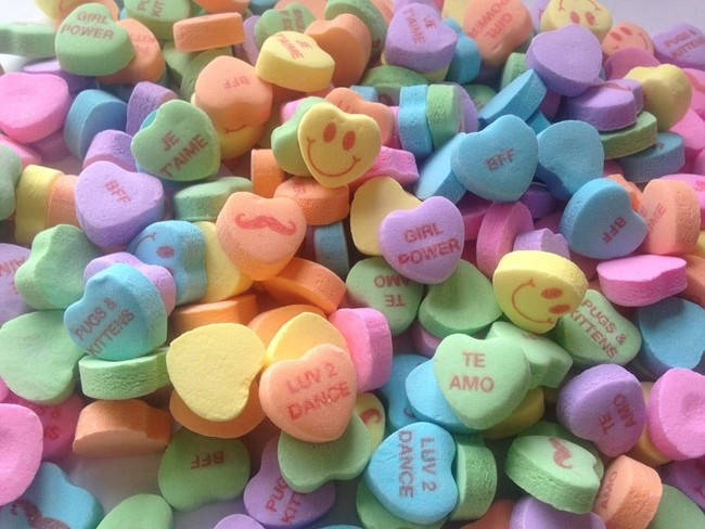Caramelos Candy Hearts