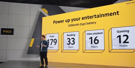 La autogestión que ofrecen los 5.000 mAh(miliamperio-hora) del POCO M4 Pro 5G