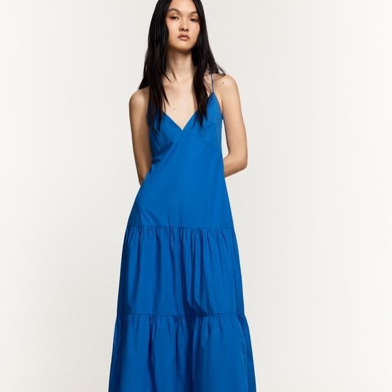 Vestido midi tirantes

