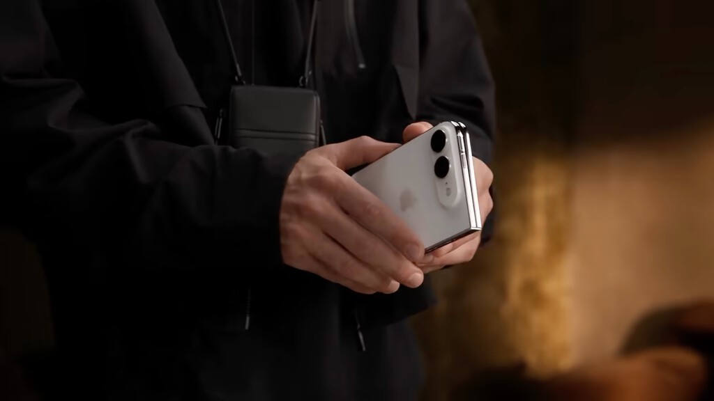 Publican el vídeo del iPhone plegable más realista 
