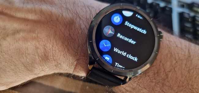 Xiaomi Watch S4 recorder