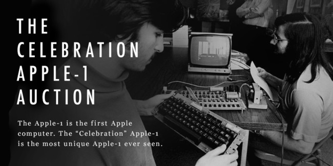 Apple 1 Subasta
