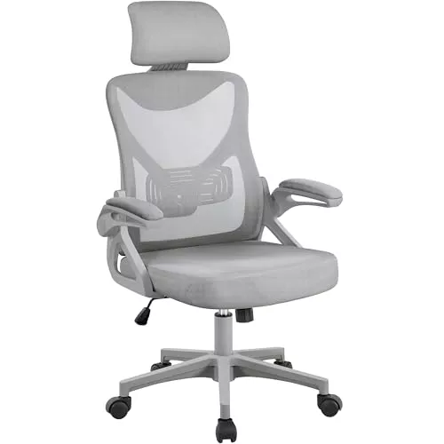 Yaheetech Silla de Oficina Ergonomica