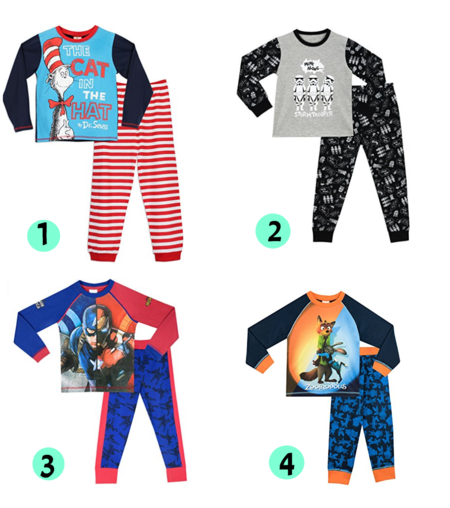 4 Pijamas para niños rebajados hasta un 80% por menos de 7 euros
