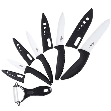 Puedes cambiar de cuchillos por 10,99 euros en Amazon: Set de 5 piezas con cuchilla cerámica Kealive