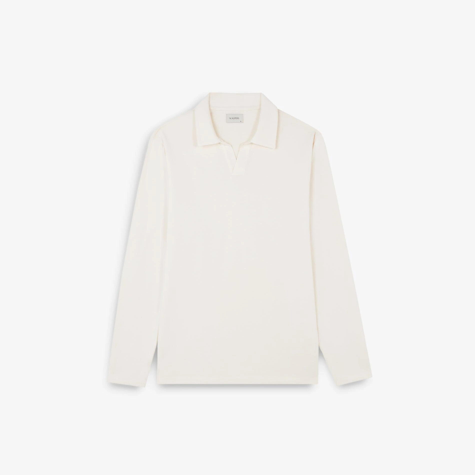 Polo de hombre de algodón de manga larga Scalpers