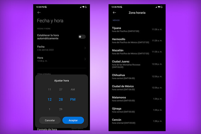 Cómo cambiar, corregir o actualizar la hora en el celular para ajustar