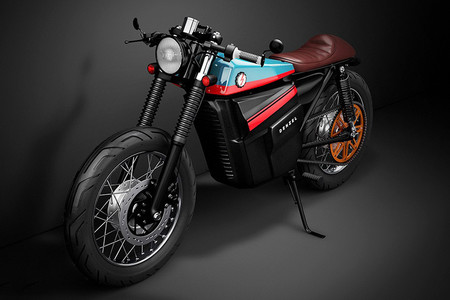Eléctrica, muy vintage y espectacular: así de bien luce la Model Electric Cafe Racer 1
