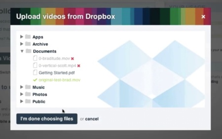 Vimeo se alía con Dropbox para poder subir nuestros vídeos más cómodamente