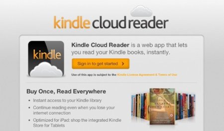 Kindle Cloud Reader, Amazon se salta las reglas de Apple lanzando un lector de libros en HTML5