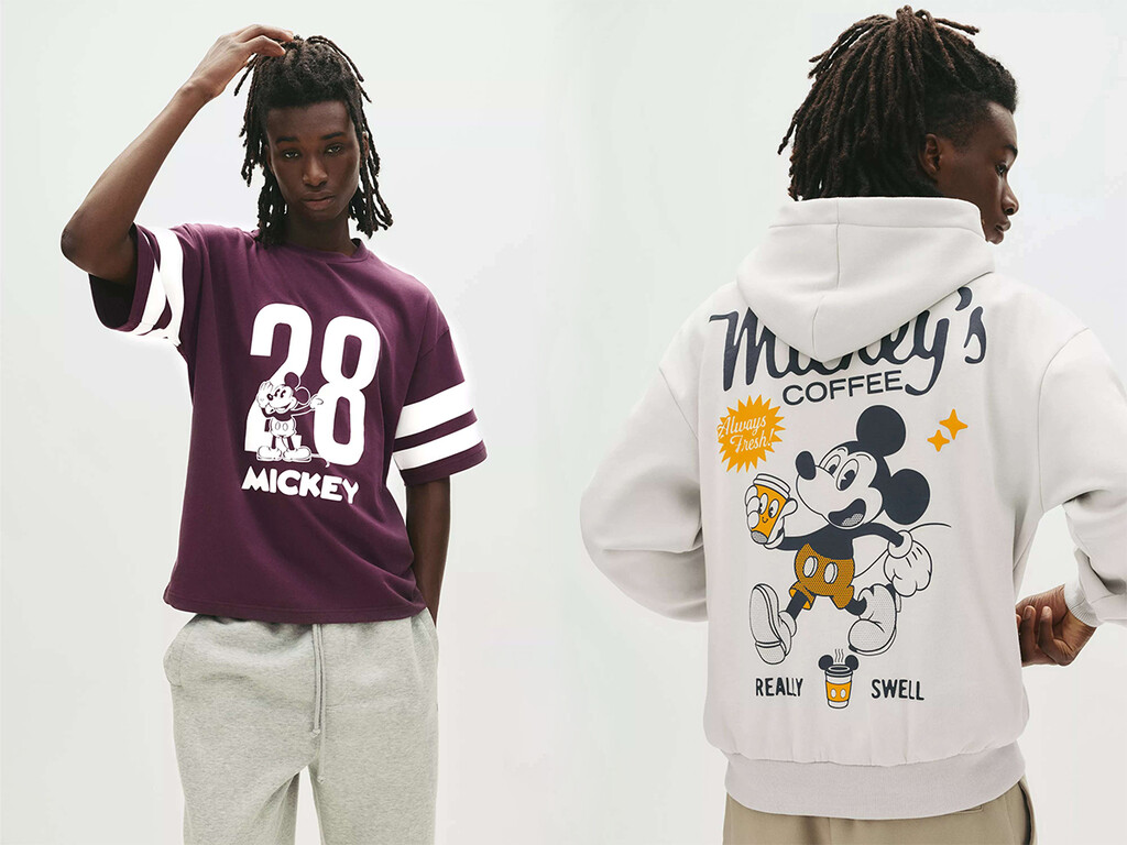 El espíritu vintage del deporte se apodera de la nueva colección Pull&Bear y Mickey Mouse para combinar nostalgia y estilo en nuestros looks 