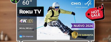 Pantalla 4K de 60 pulgadas con Roku TV, por menos de 5,800 pesos: una de las mejores ofertas de Amazon en Hot Sale 2026 