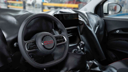 Fiat 500 Ibdrida Interior