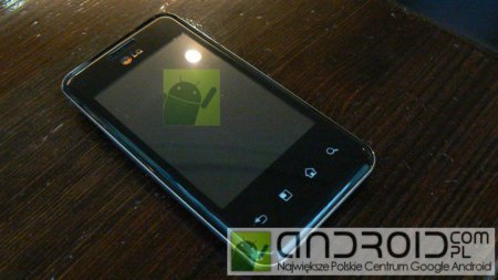 LG E720, ampliando la gama Android