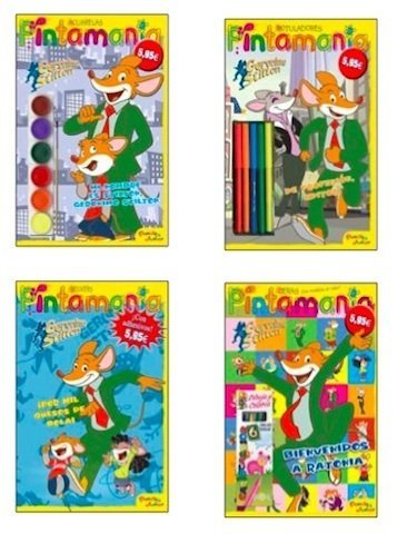 Geronimo Stilton para colorear