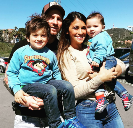 De los primeros pasos de Mateo Messi a los posados de los Fábregas
