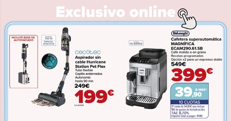 Folleto Carrefour Cafetera Superautomatica De Longhi Magnifica