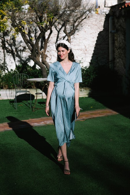 Vestido de invitada premamá