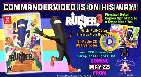 Runner3 contará con una edición física para Nintendo Switch de lo más jugosa