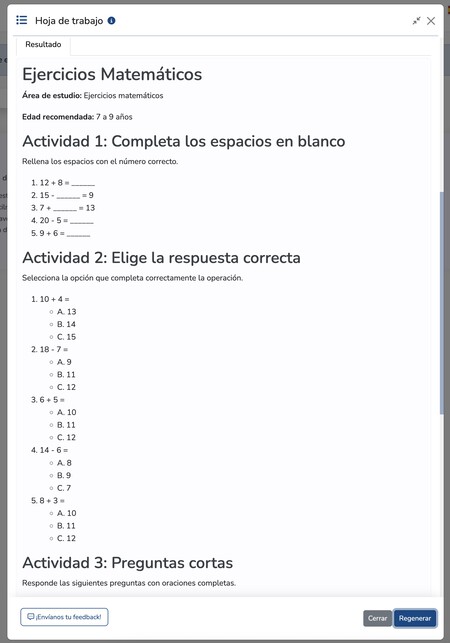 Resultados hoja