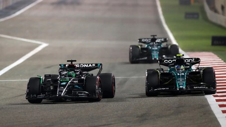 Russell Alonso Barein F1 2023