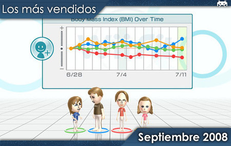 Los juegos más vendidos en España - Septiembre 2008