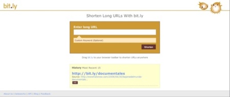 Bit.ly, acortador de direcciones web prometedor
