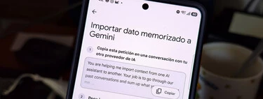 Gemini inventa una herramienta para que traspases el cerebro de Claude y ChatGPT, incluidos todos los chats