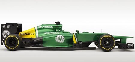 Caterham presenta en sociedad al CT03