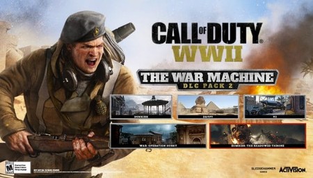 Call of Duty: WWII se ampliará el 10 de abril con La Máquina de Guerra, su segundo DLC que incluirá todo esto