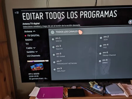 Cómo tener ordenados los canales de la TDT en tu Smart TV Samsung