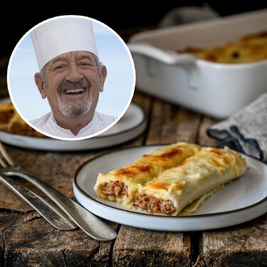 El ingrediente clave que Karlos Arguiñano echa a la bechamel para hacer unos canelones deliciosos 