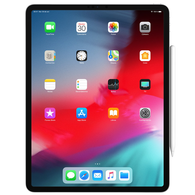 El Apple Pencil de segunda generación y el Smart Keyboard del