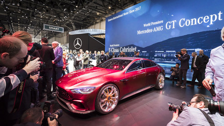 Mercedes-AMG GT Concept: el cuatro puertas de la familia GT le pisa los talones al Panamera ¡con 805 CV!