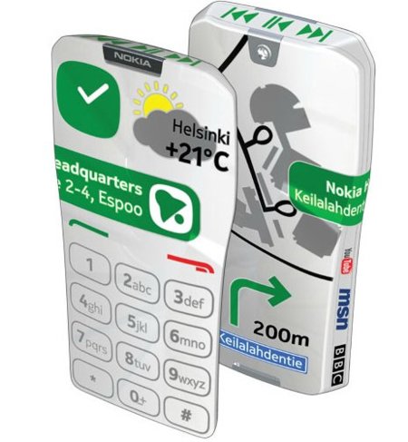 Nokia GEM, el concepto de teléfono completamente táctil de Nokia