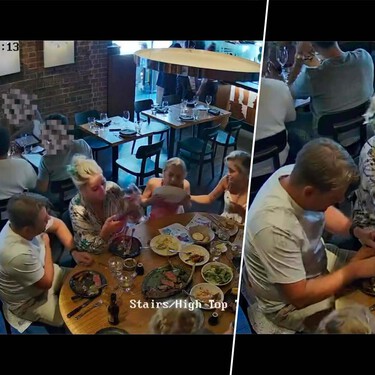 No quería pasar por caja y pagar la cena, así que recurrió a los pelos de su axila. Por desgracia, le cazó una cámara 