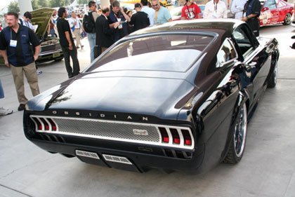 Obsidian Mustang