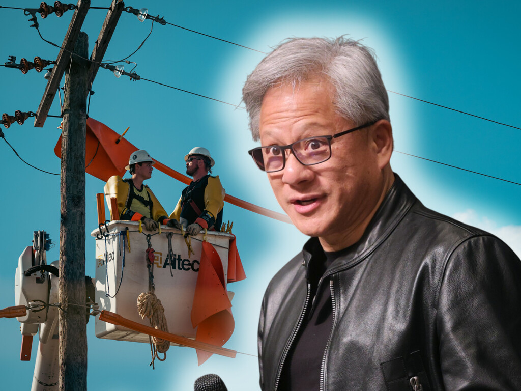 Jensen Huang, CEO de NVIDIA, cree que los grandes ganadores de la IA serán los electricistas y plomeros 