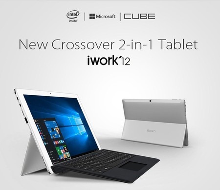 Tablet Cube iWork12, con pantalla de 12,2 pulgadas y Windows 10, por 155 euros con este cupón