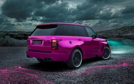 Vista posterior del Hamann Range Rover Mystere