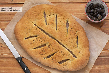 Fougasse. Receta con Thermomix