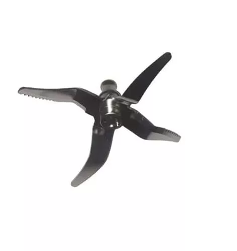 Roboparts® - Cuchillas Desmontables reemplazo para Robot de Cocina Cecotec Modelos Mambo Touch/M: 11090; Habana Cooking Total Gourmet, Victory