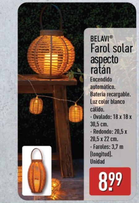 Faro Solar Aldi