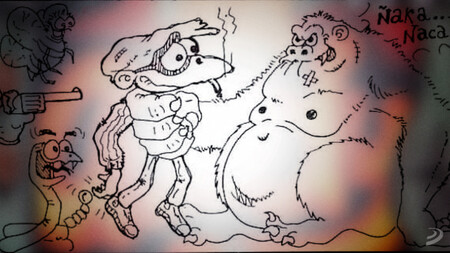 Dibujo de Gonzalo Suárez