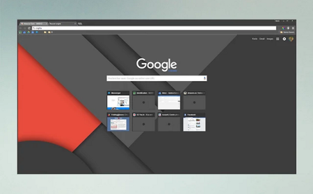 Tema Oscuro Chrome