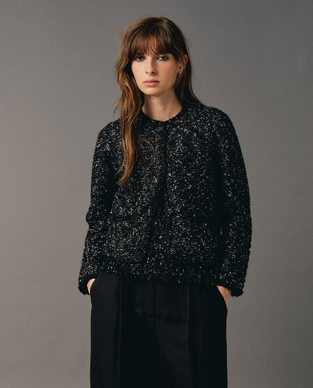 chaqueta tweed