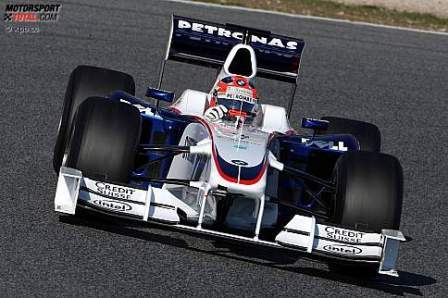 El BMW Sauber con morro de 2009